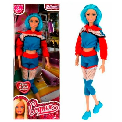 Кукла София 29 см Спорт Карапуз 66001S-5-S-BB